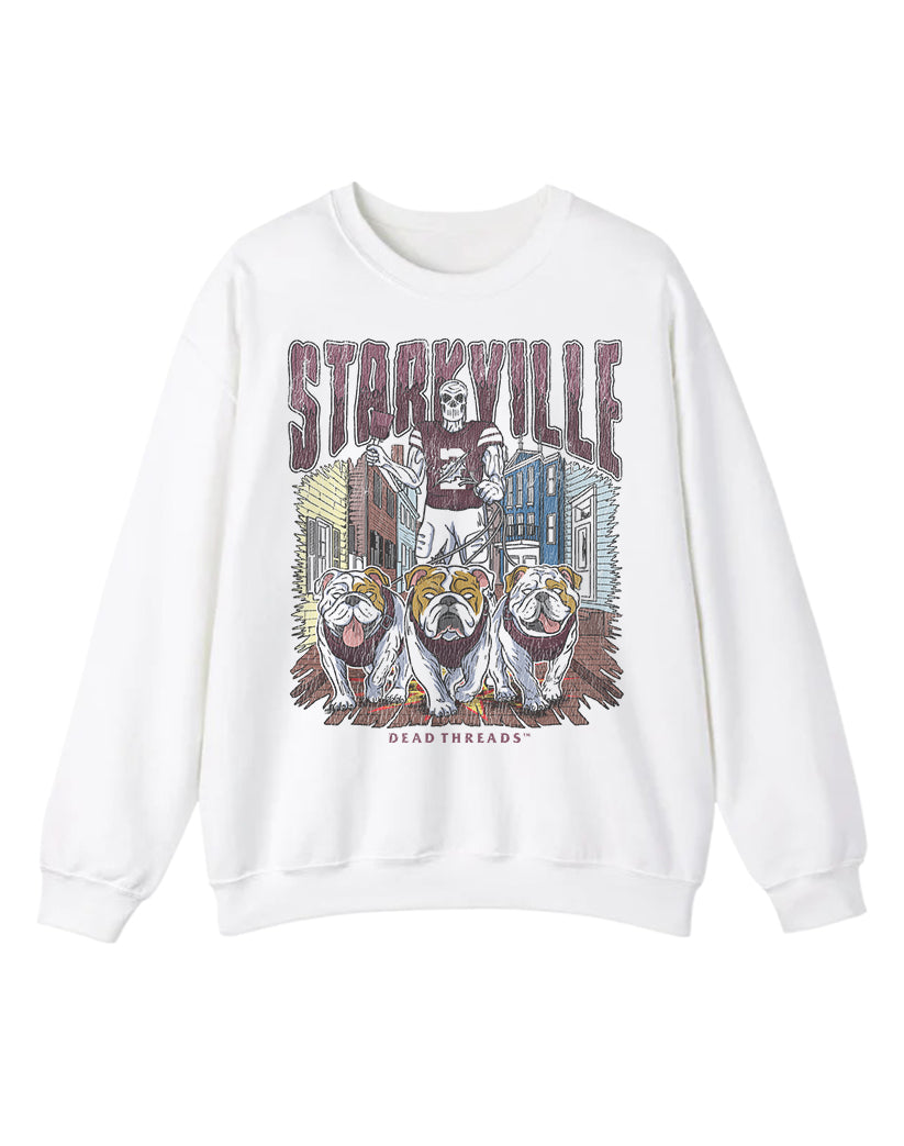 STARKVILLE FOOTBALL CREWNECK SWEATSHIRT