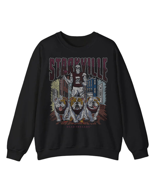 STARKVILLE FOOTBALL CREWNECK SWEATSHIRT