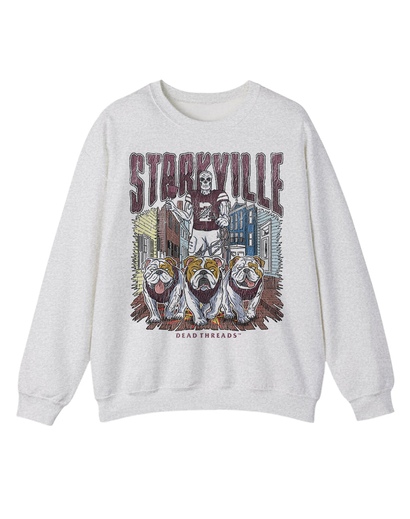 STARKVILLE FOOTBALL CREWNECK SWEATSHIRT