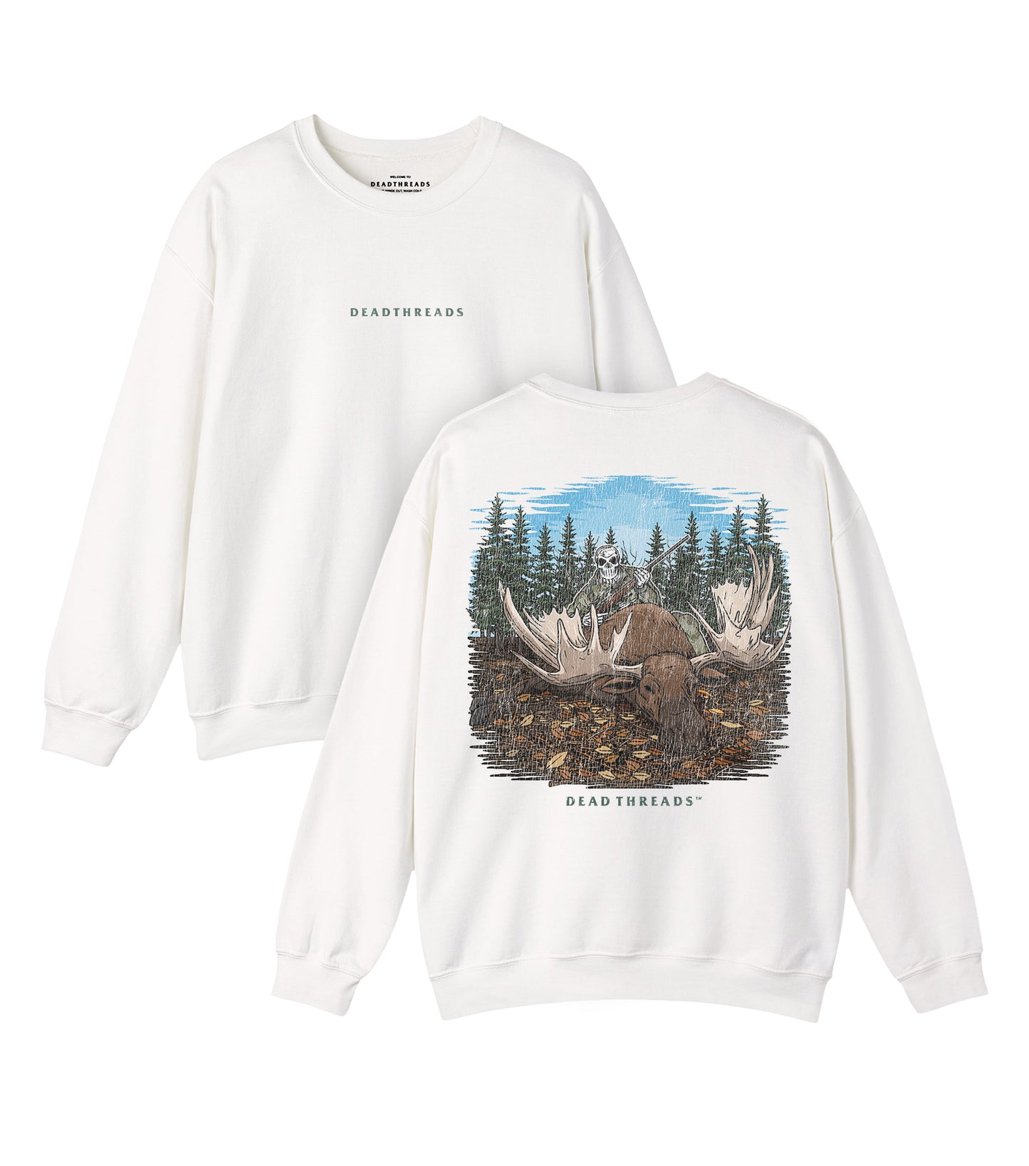 NO BULL - “DT ESSENTIAL" CREWNECK SWEATSHIRT