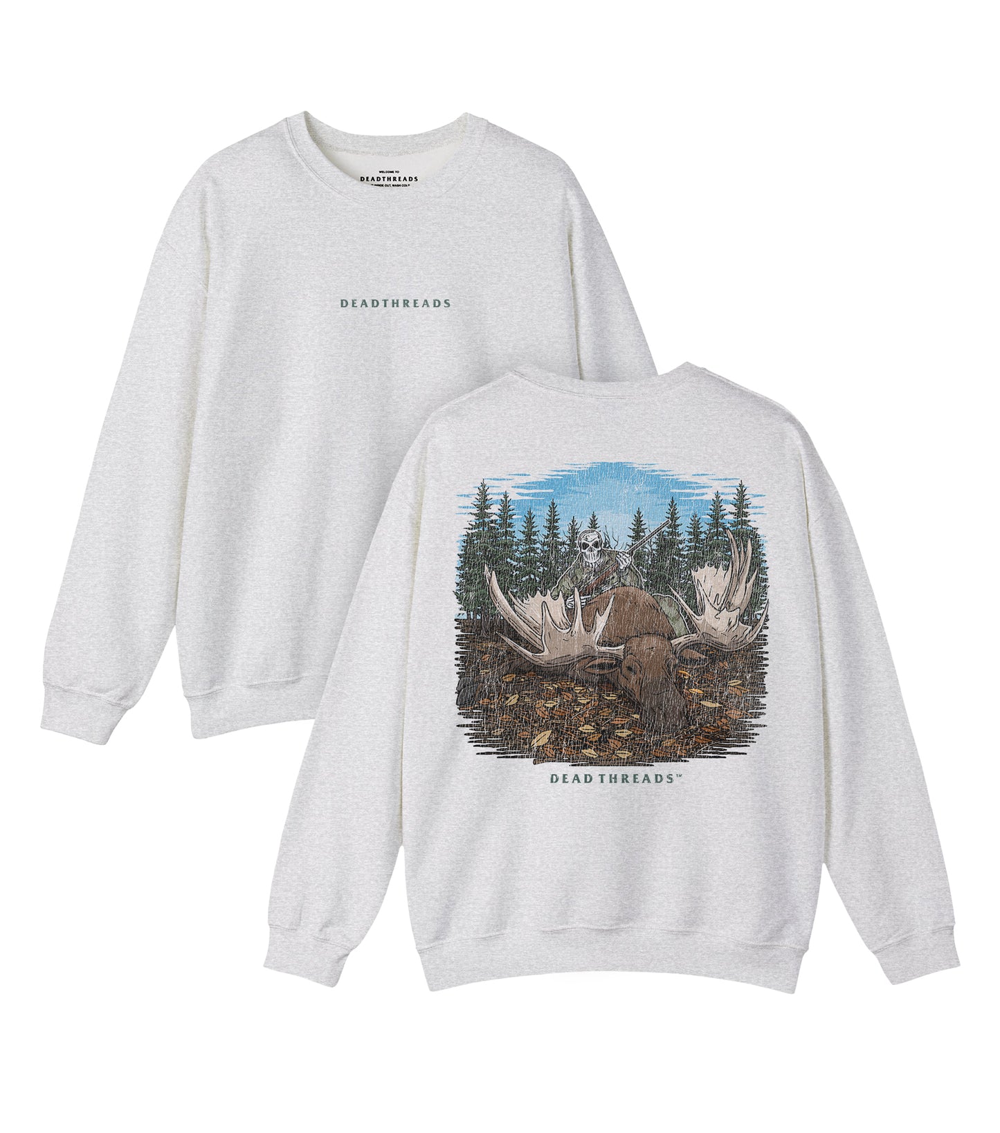 NO BULL - “DT ESSENTIAL" CREWNECK SWEATSHIRT