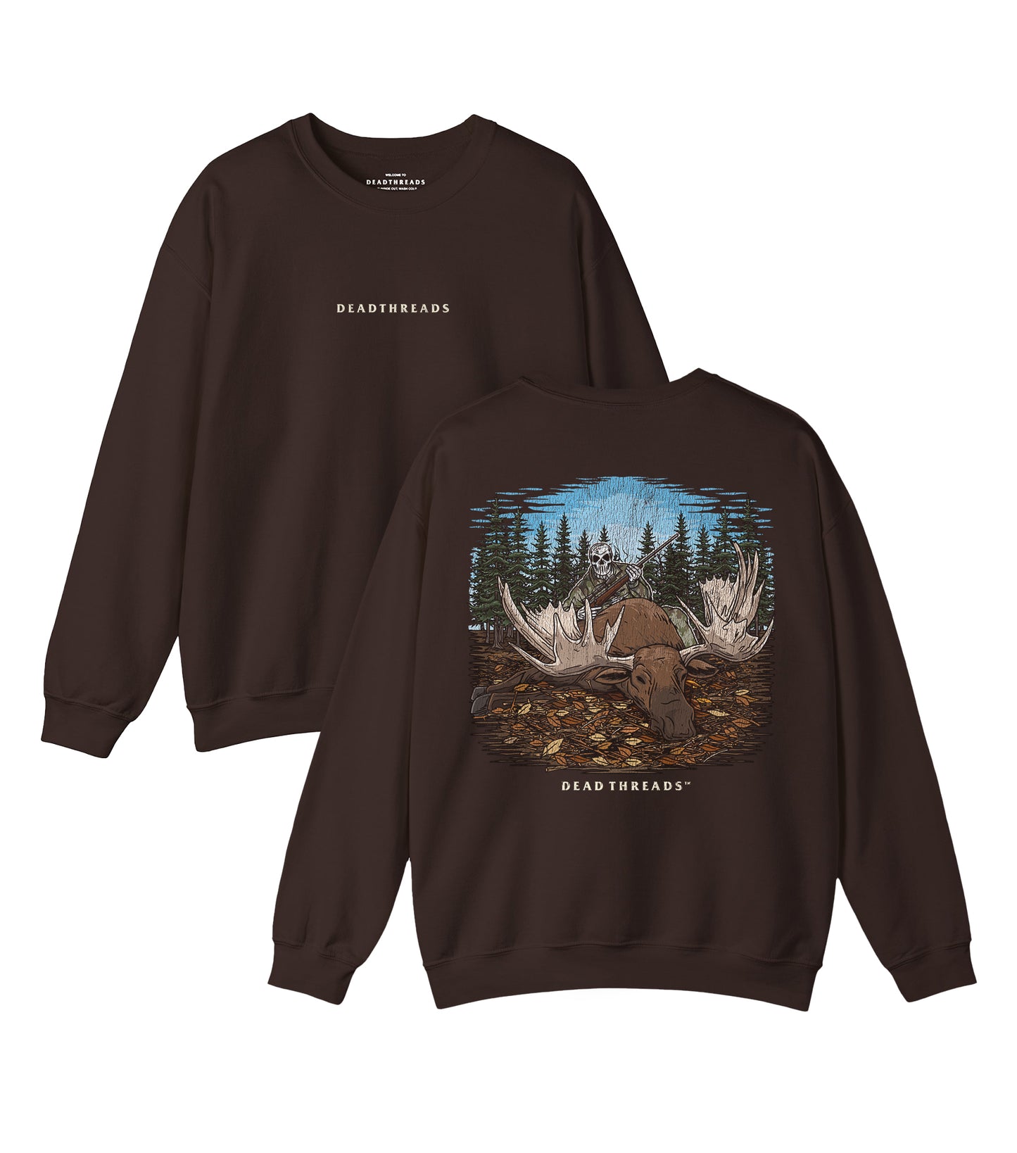 NO BULL - “DT ESSENTIAL" CREWNECK SWEATSHIRT