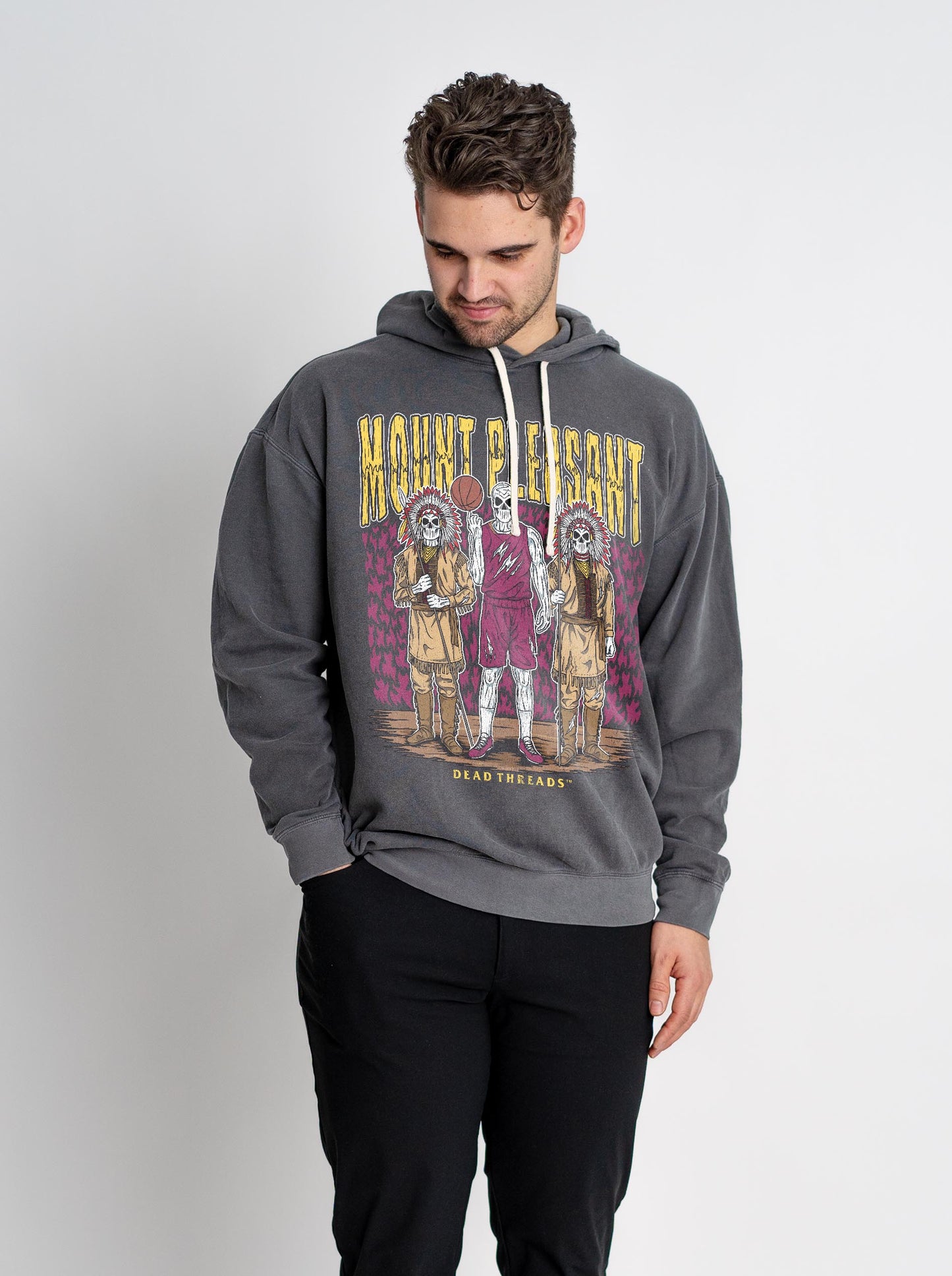 MOUNT PLEASANT BASKETBALL - LIGHTWEIGHT HOODIE