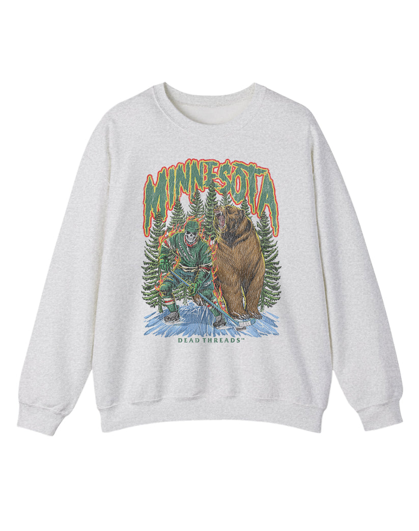 MINNESOTA HOCKEY CREWNECK SWEATSHIRT
