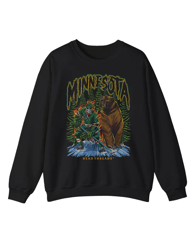 MINNESOTA HOCKEY CREWNECK SWEATSHIRT