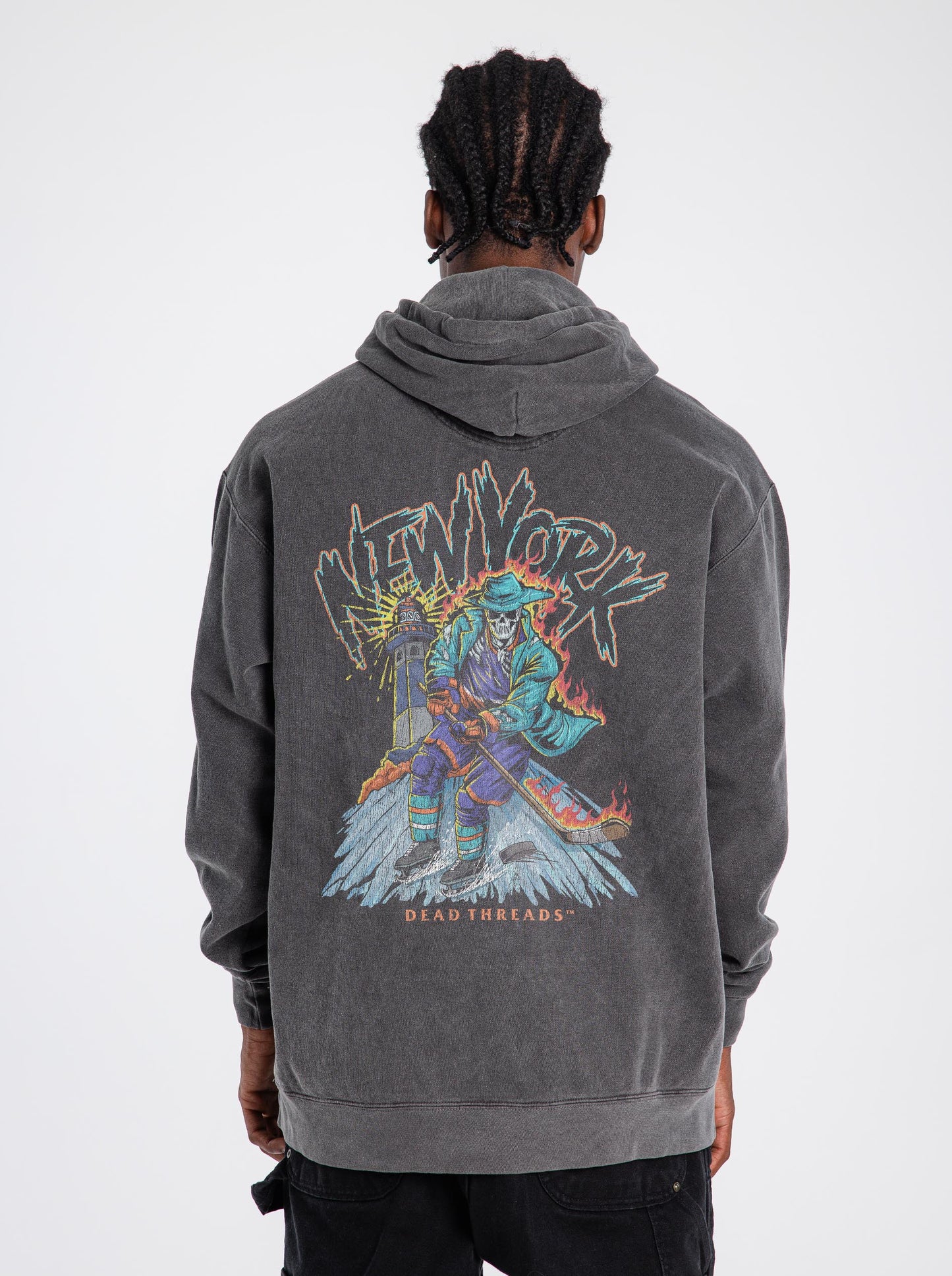 NEW YORK HOCKEY "THE ISLANDER" - “DT ESSENTIAL" HOODIE
