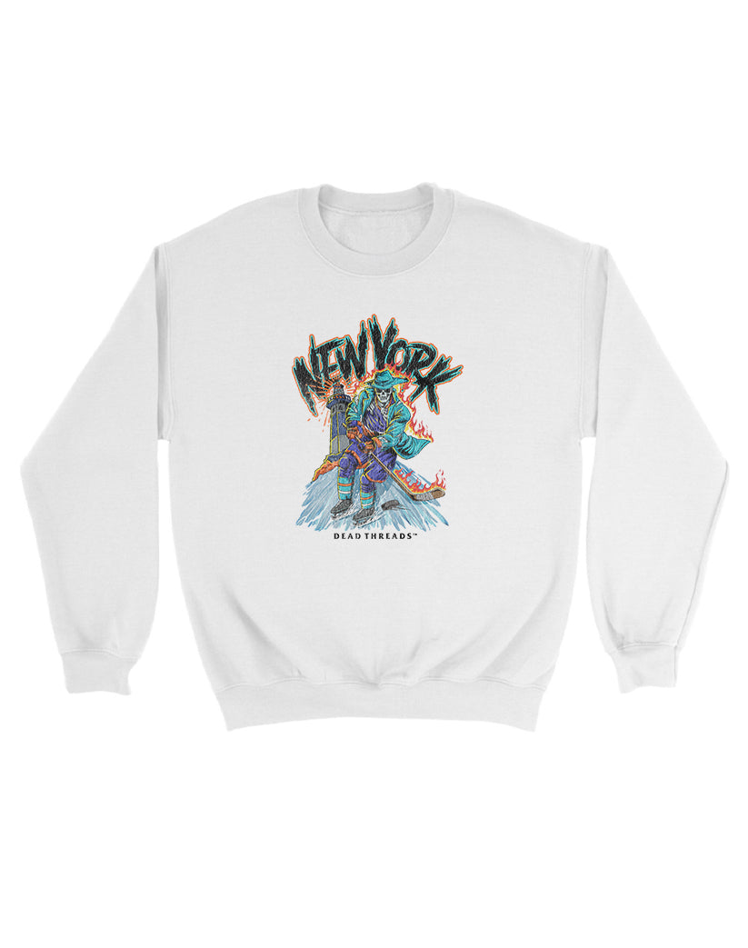 NEW YORK HOCKEY "THE ISLANDER" KIDS CREWNECK SWEATSHIRT