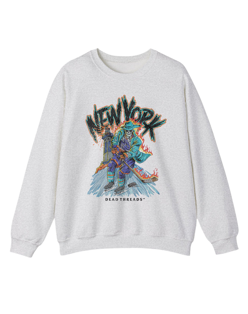 NEW YORK HOCKEY "THE ISLANDER" CREWNECK SWEATSHIRT