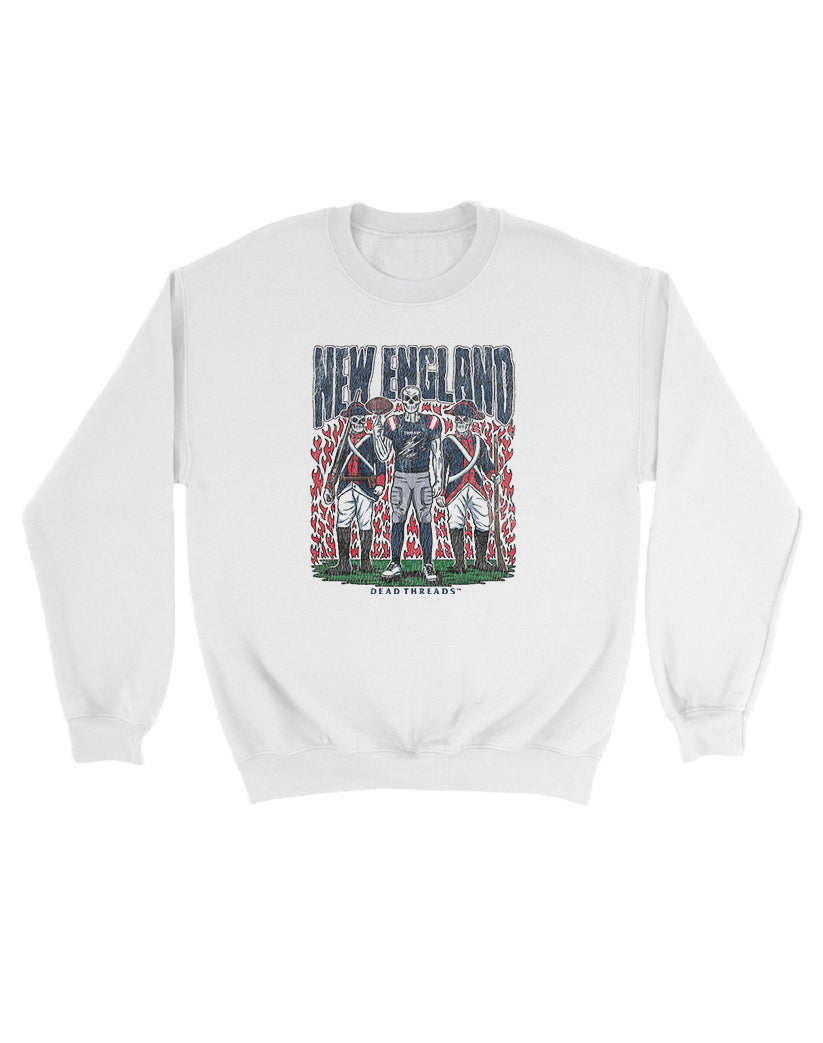 NEW ENGLAND FOOTBALL KIDS CREWNECK SWEATSHIRT