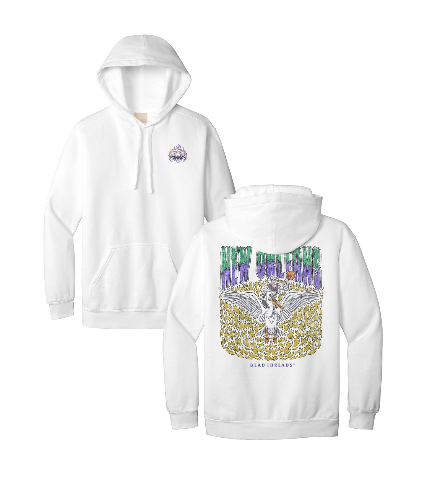 NEW ORLEANS BASKETBALL - HOODIE