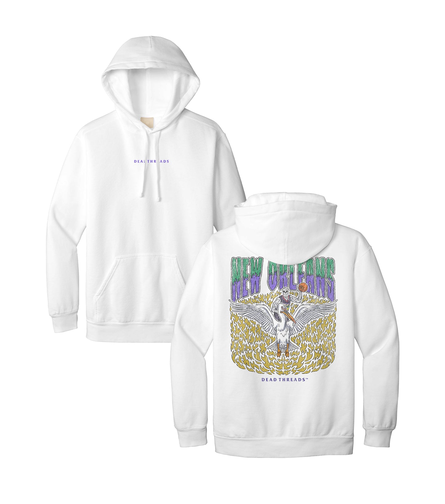 NEW ORLEANS BASKETBALL - “DT ESSENTIAL" HOODIE