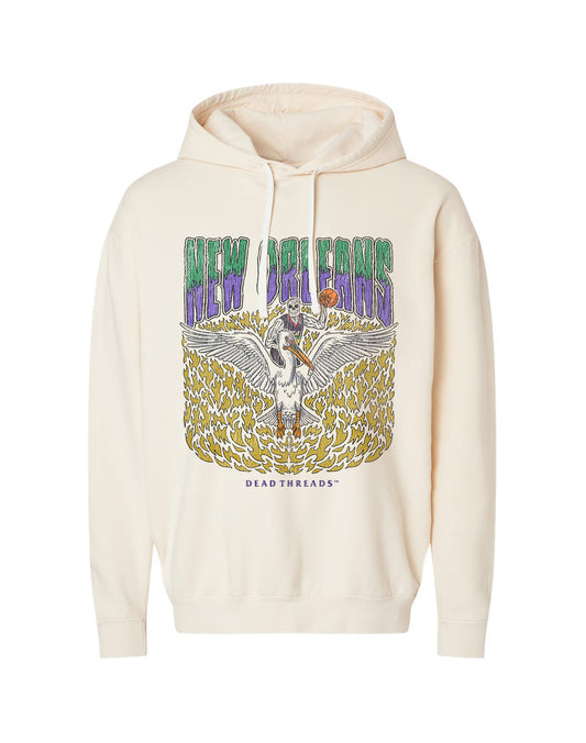 NEW ORLEANS BASKETBALL - LIGHTWEIGHT HOODIE
