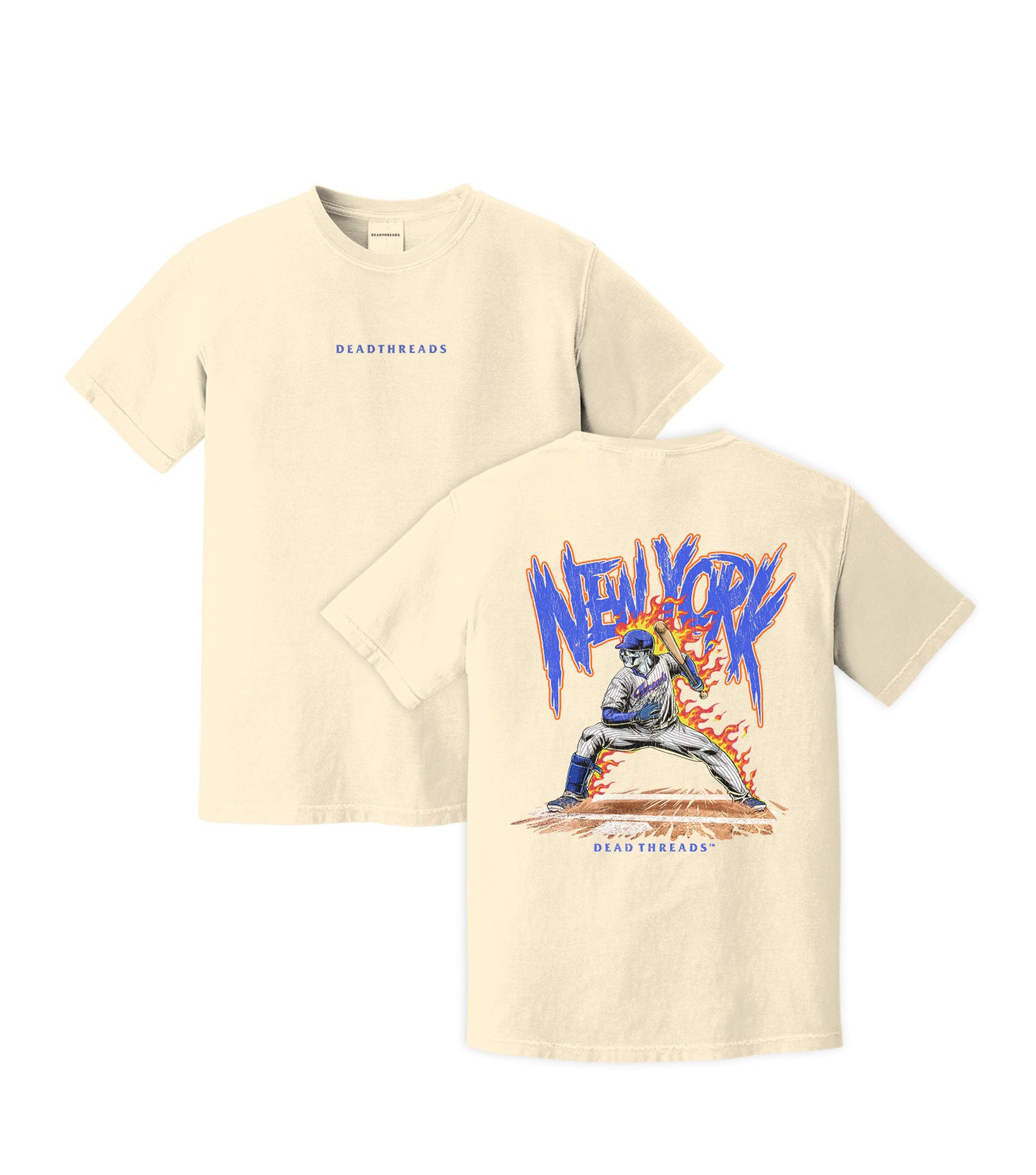 NEW YORK “QUEENS” BASEBALL v2 - “DT ESSENTIAL" PREMIUM T-SHIRT