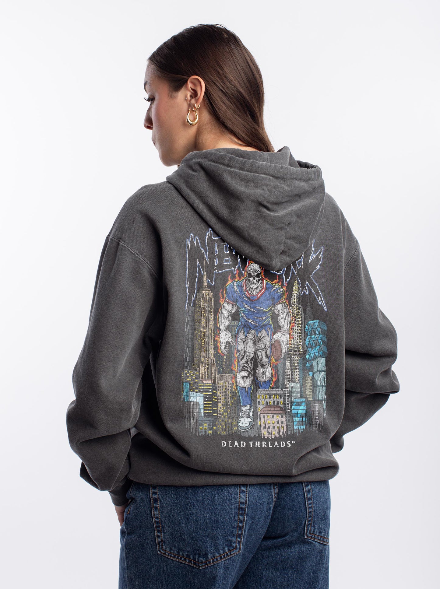NEW YORK FOOTBALL BLUE - HOODIE