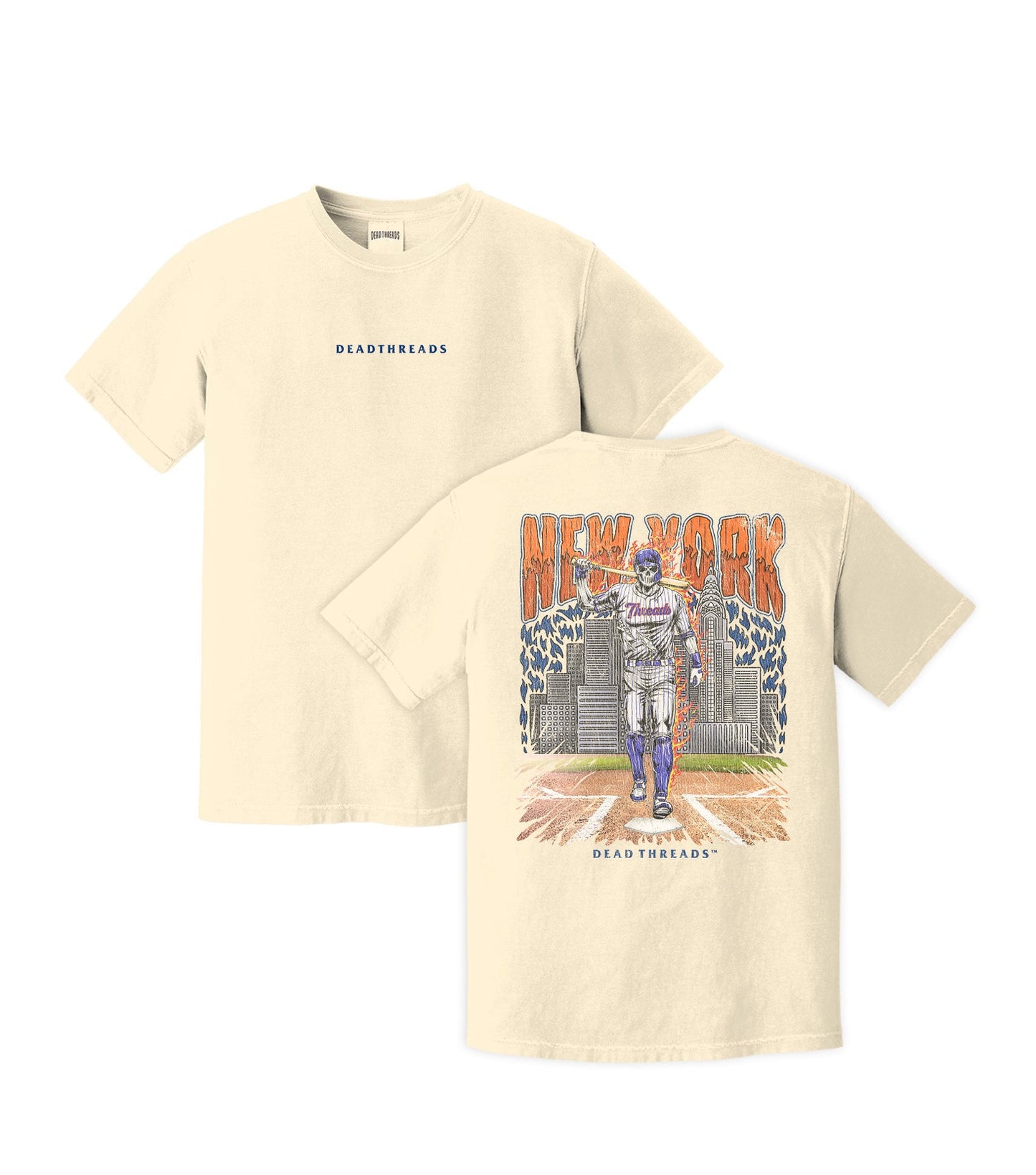 NEW YORK “QUEENS” BASEBALL - “DT ESSENTIAL" PREMIUM T-SHIRT