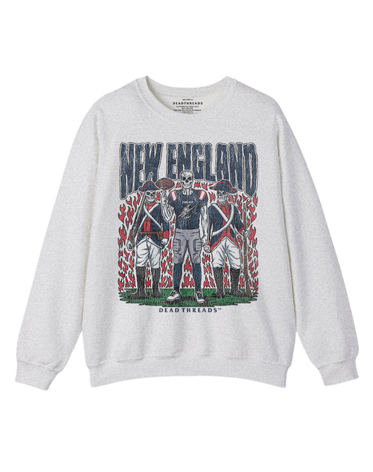 NEW ENGLAND FOOTBALL CREWNECK SWEATSHIRT
