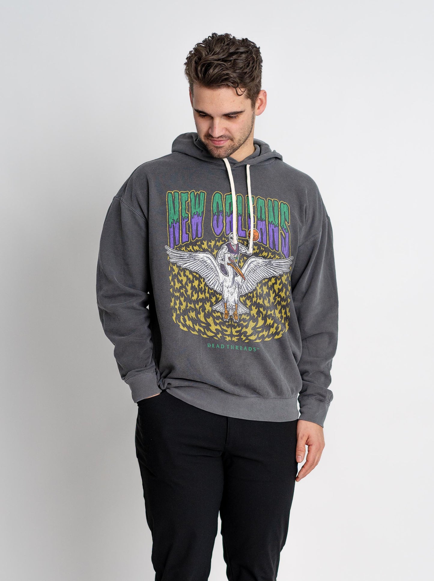 NEW ORLEANS BASKETBALL - LIGHTWEIGHT HOODIE