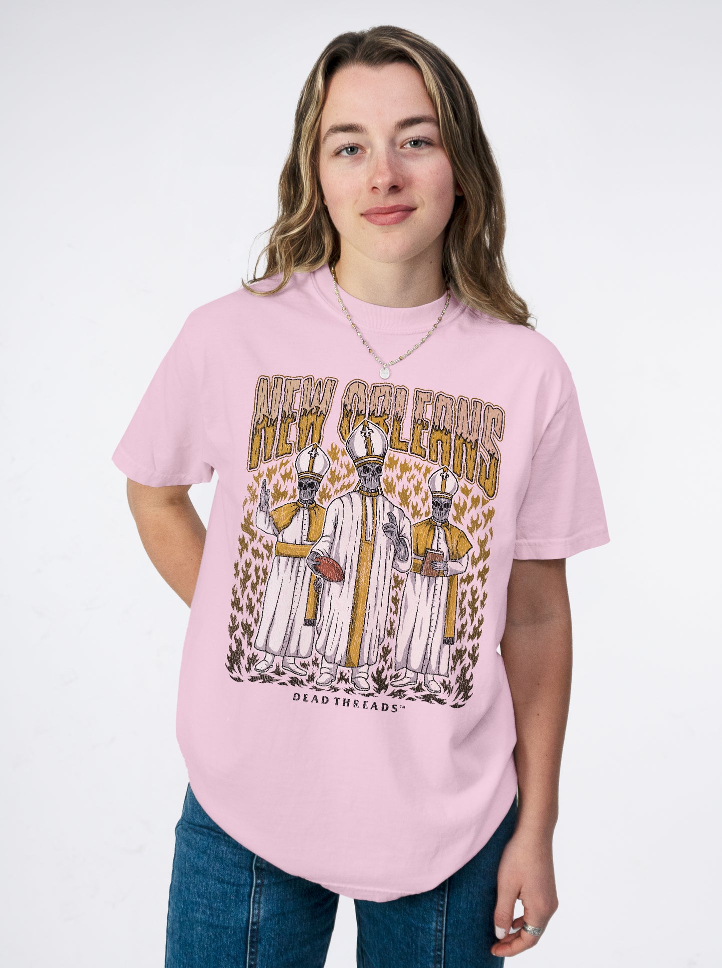 NEW ORLEANS FOOTBALL - PINK