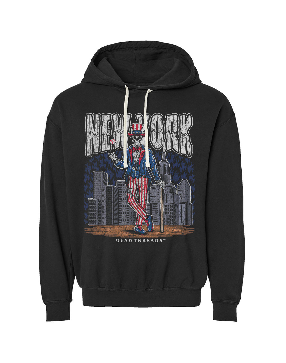 NEW YORK "BRONX" BASEBALL - LIGHTWEIGHT HOODIE