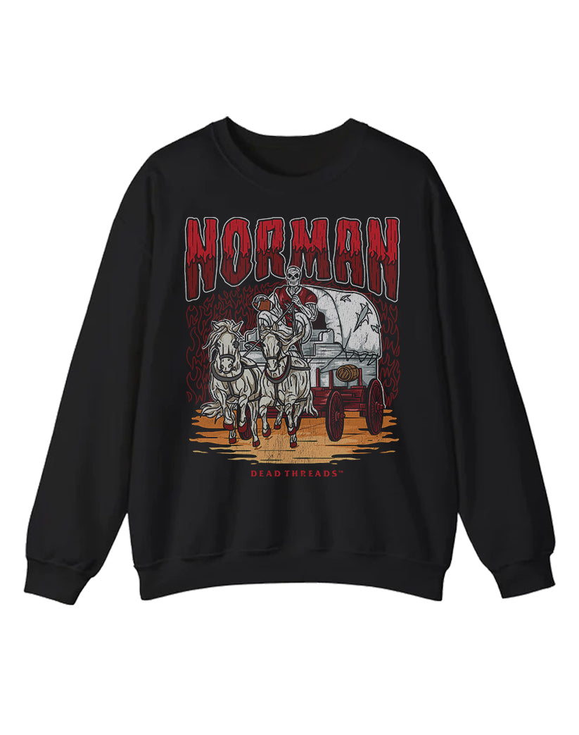 NORMAN FOOTBALL CREWNECK SWEATSHIRT