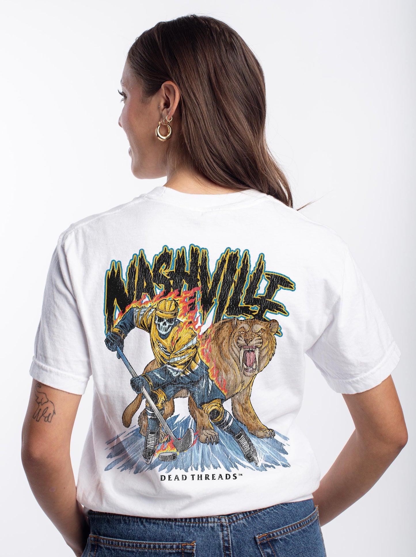 NASHVILLE HOCKEY - “DT ESSENTIAL" PREMIUM T-SHIRT