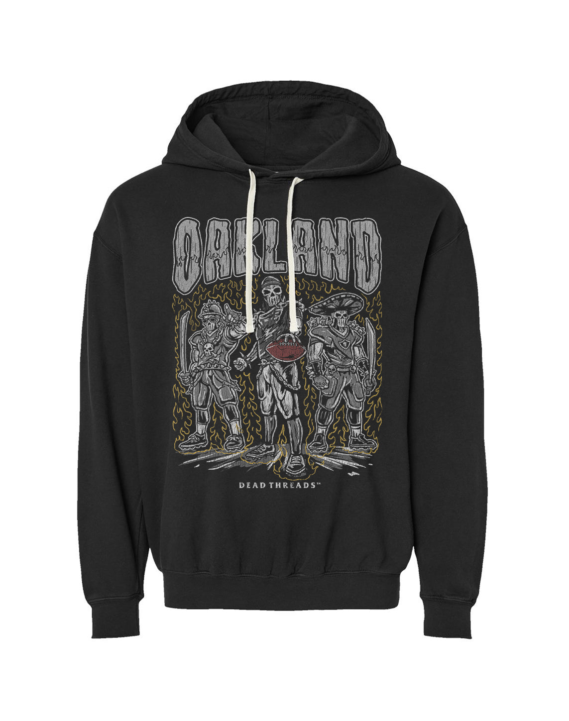 OAKLAND FOOTBALL - LIGHTWEIGHT HOODIE
