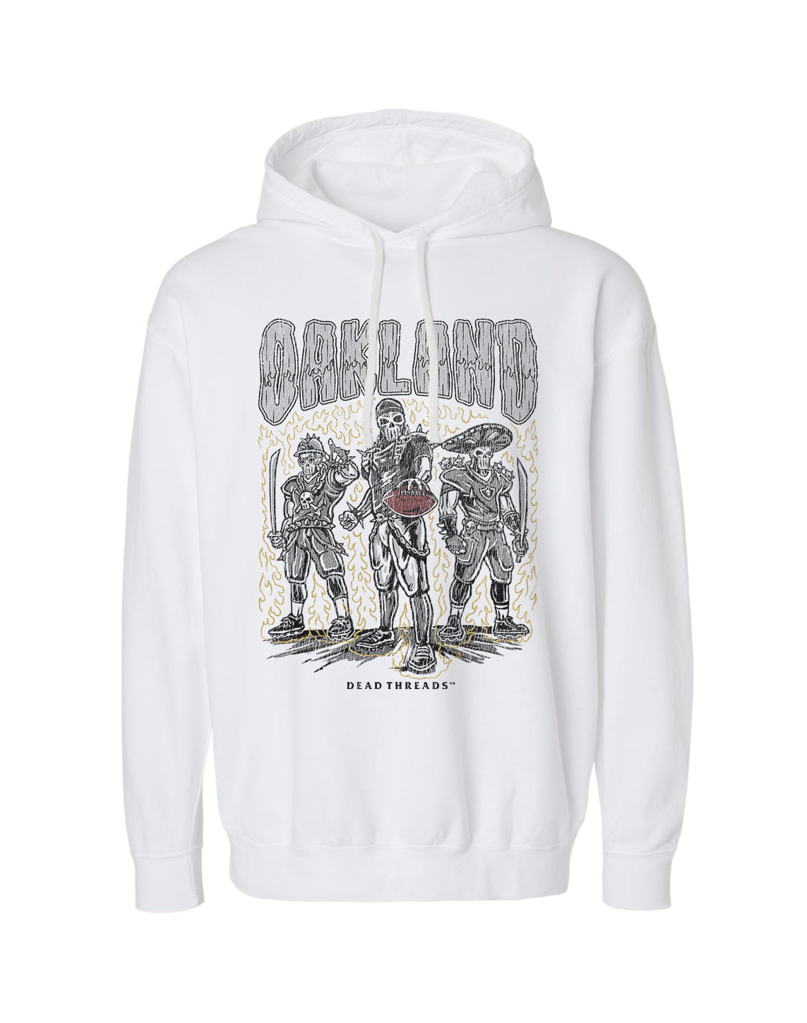 OAKLAND FOOTBALL - LIGHTWEIGHT HOODIE