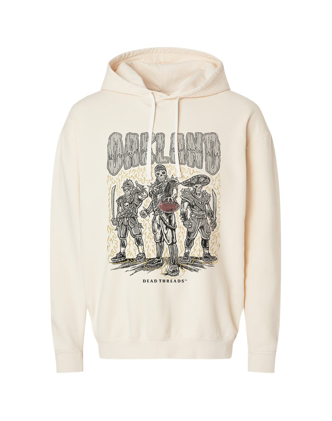 OAKLAND FOOTBALL - LIGHTWEIGHT HOODIE