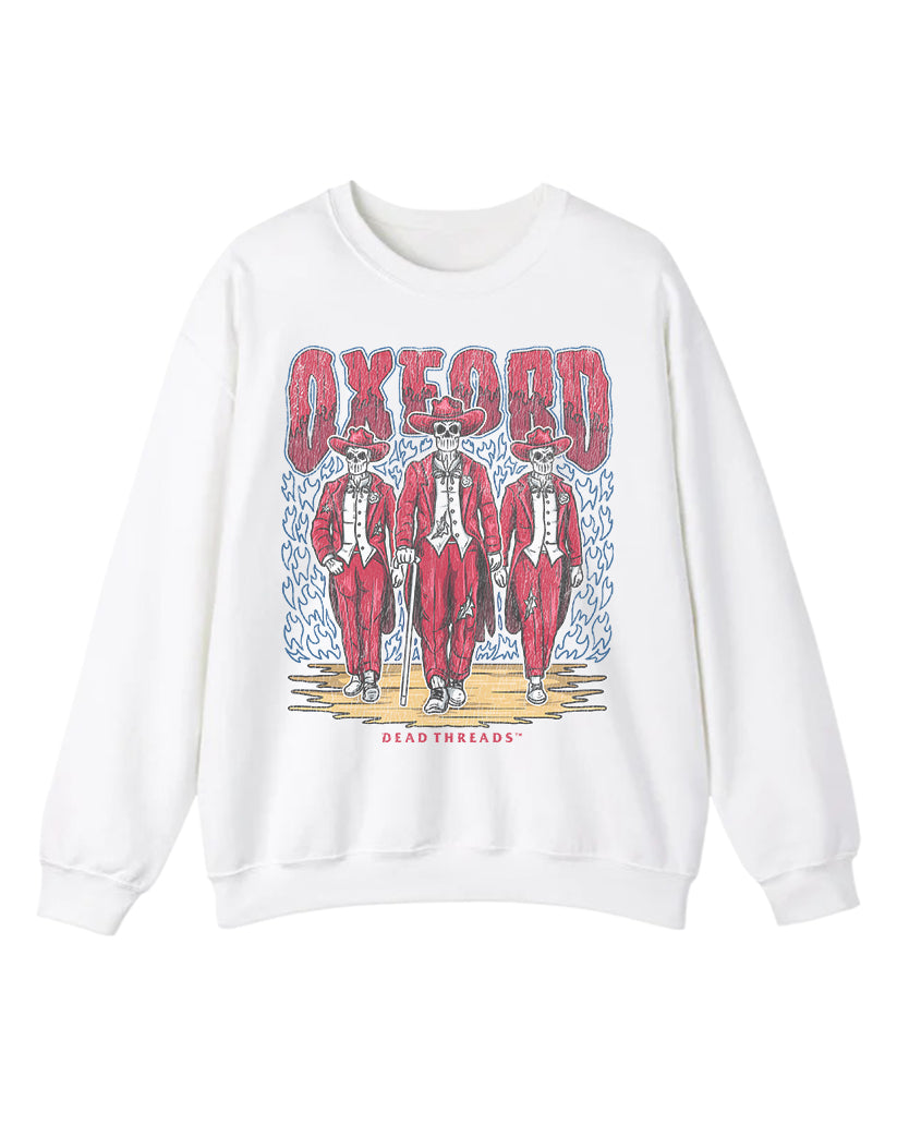 OXFORD CREWNECK SWEATSHIRT