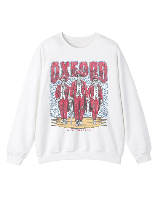 OXFORD CREWNECK SWEATSHIRT