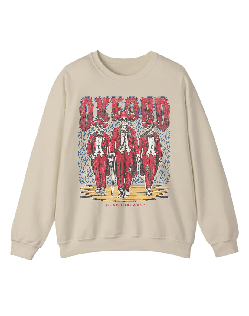 OXFORD CREWNECK SWEATSHIRT