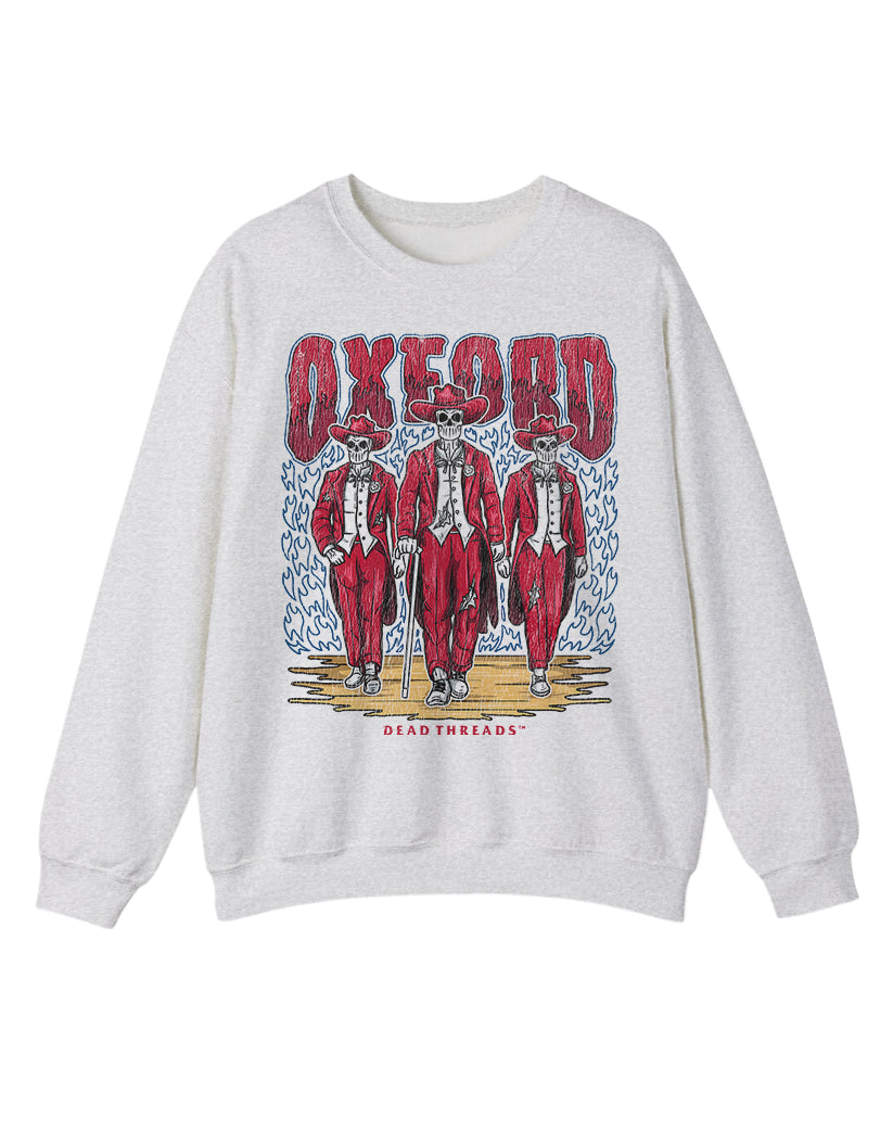 OXFORD CREWNECK SWEATSHIRT