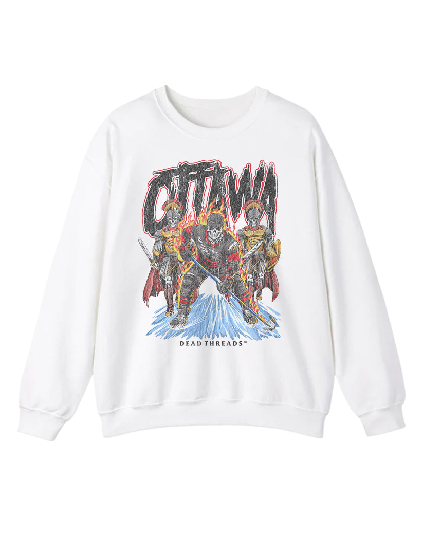 OTTAWA HOCKEY CREWNECK SWEATSHIRT