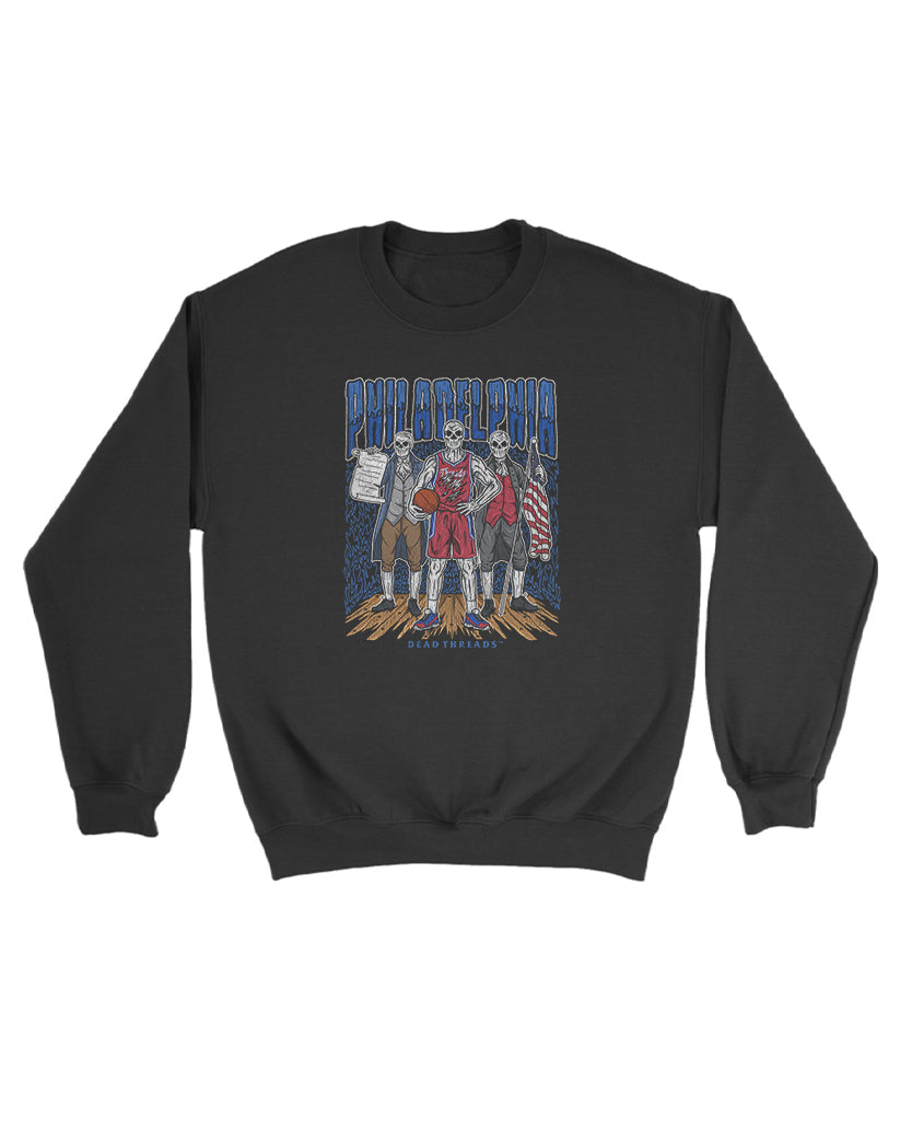 PHILADELPHIA BASKETBALL KIDS CREWNECK SWEATSHIRT