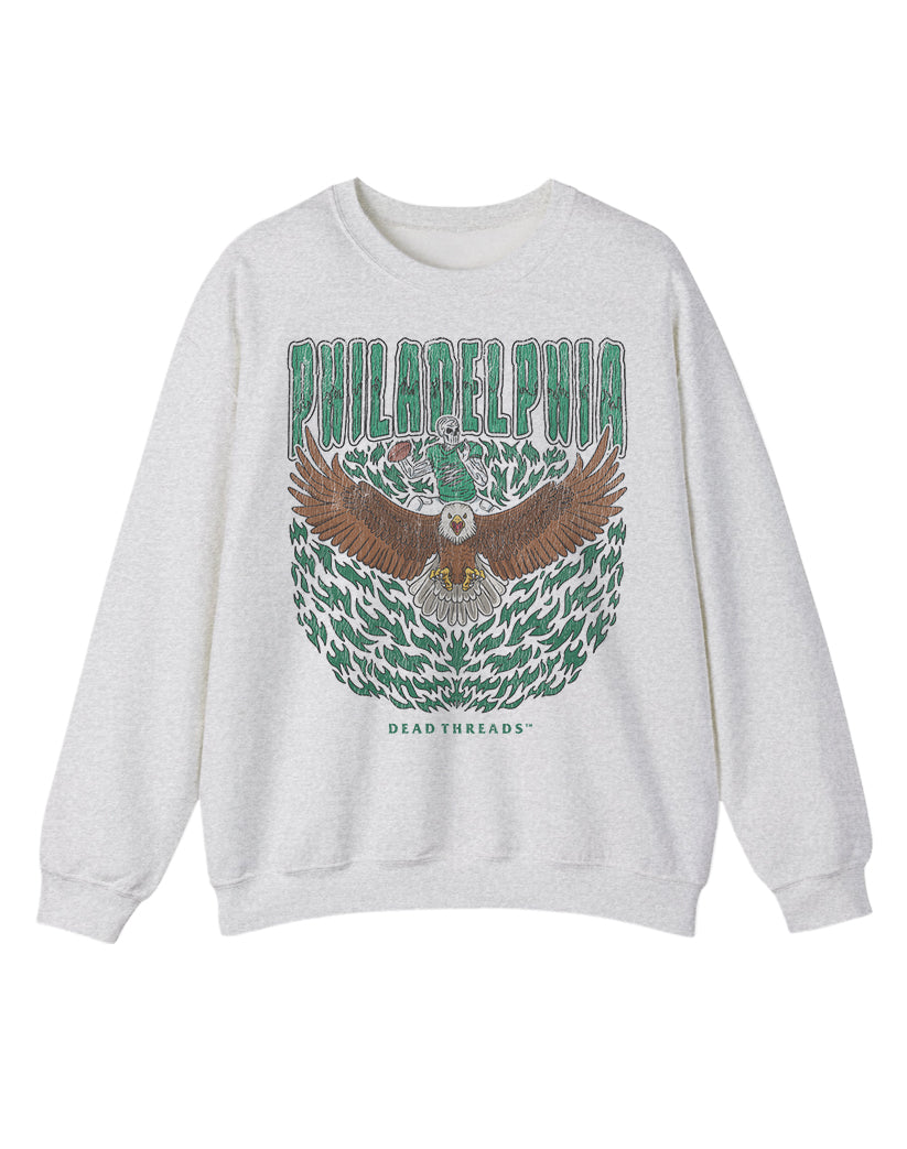 PHILADELPHIA FOOTBALL v1 CREWNECK SWEATSHIRT