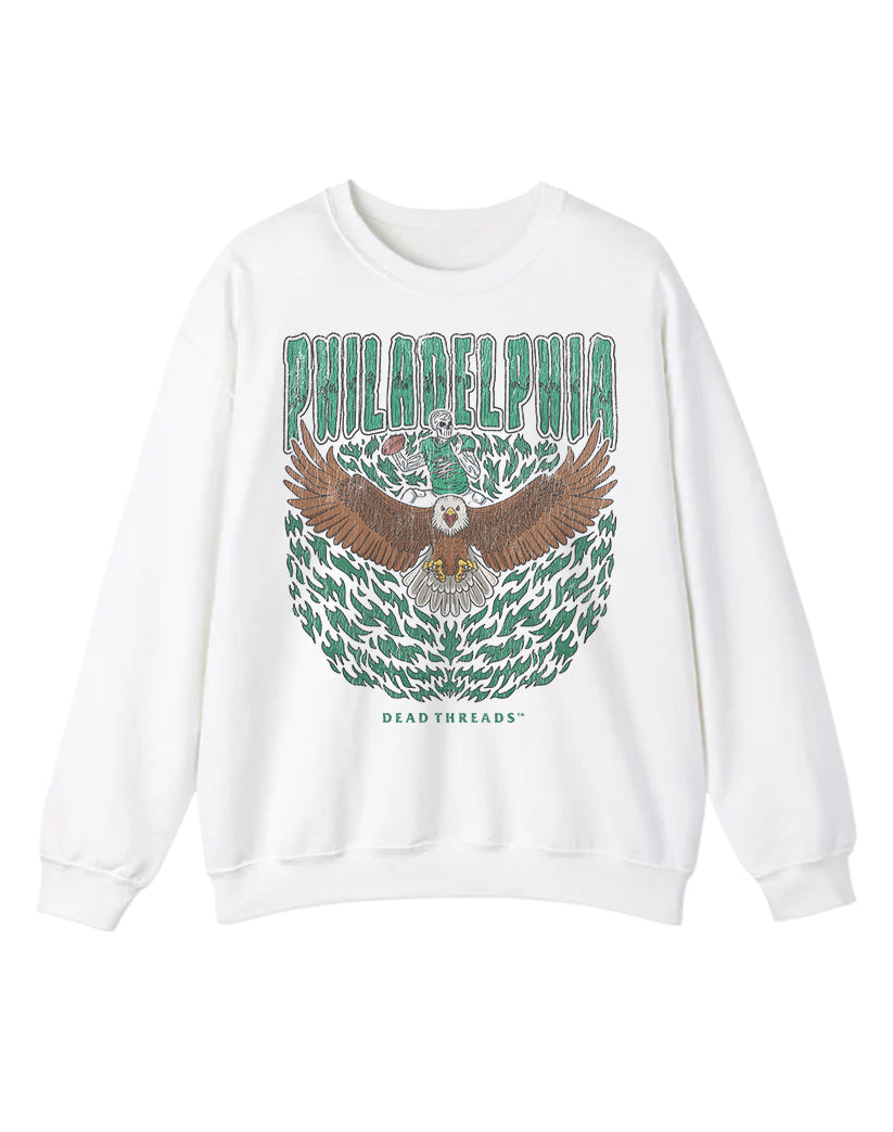 PHILADELPHIA FOOTBALL v1 CREWNECK SWEATSHIRT