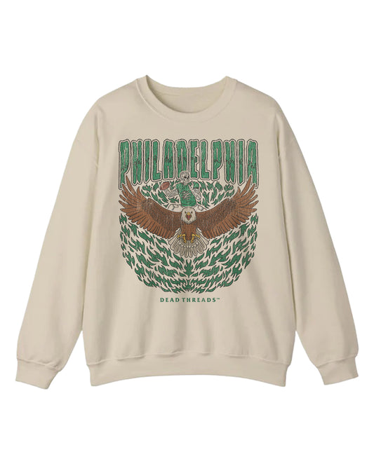 PHILADELPHIA FOOTBALL v1 CREWNECK SWEATSHIRT