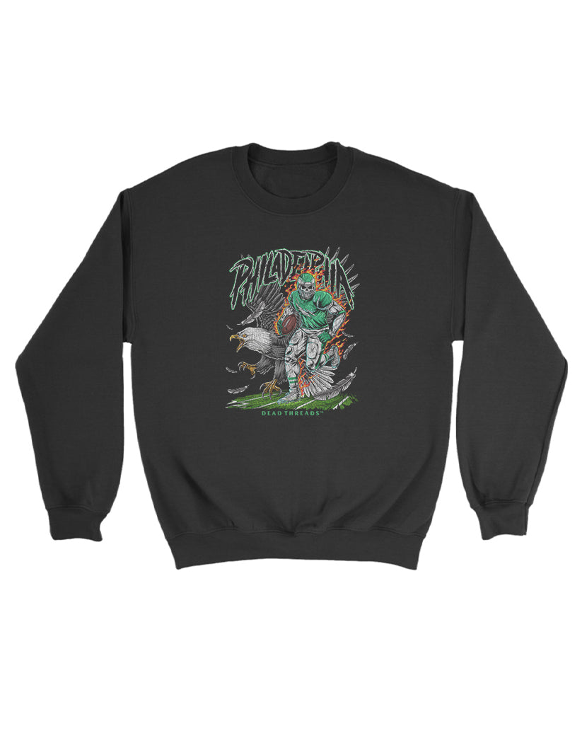 PHILADELPHIA FOOTBALL v2 KIDS CREWNECK SWEATSHIRT