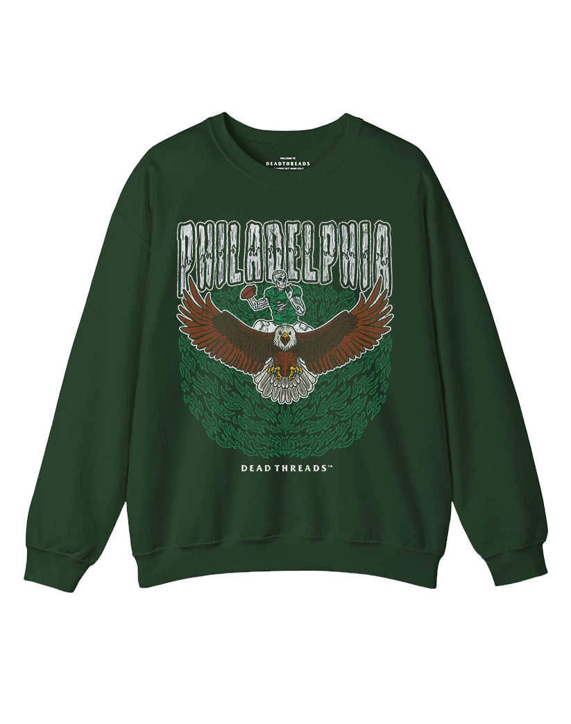 PHILADELPHIA FOOTBALL v1 CREWNECK SWEATSHIRT