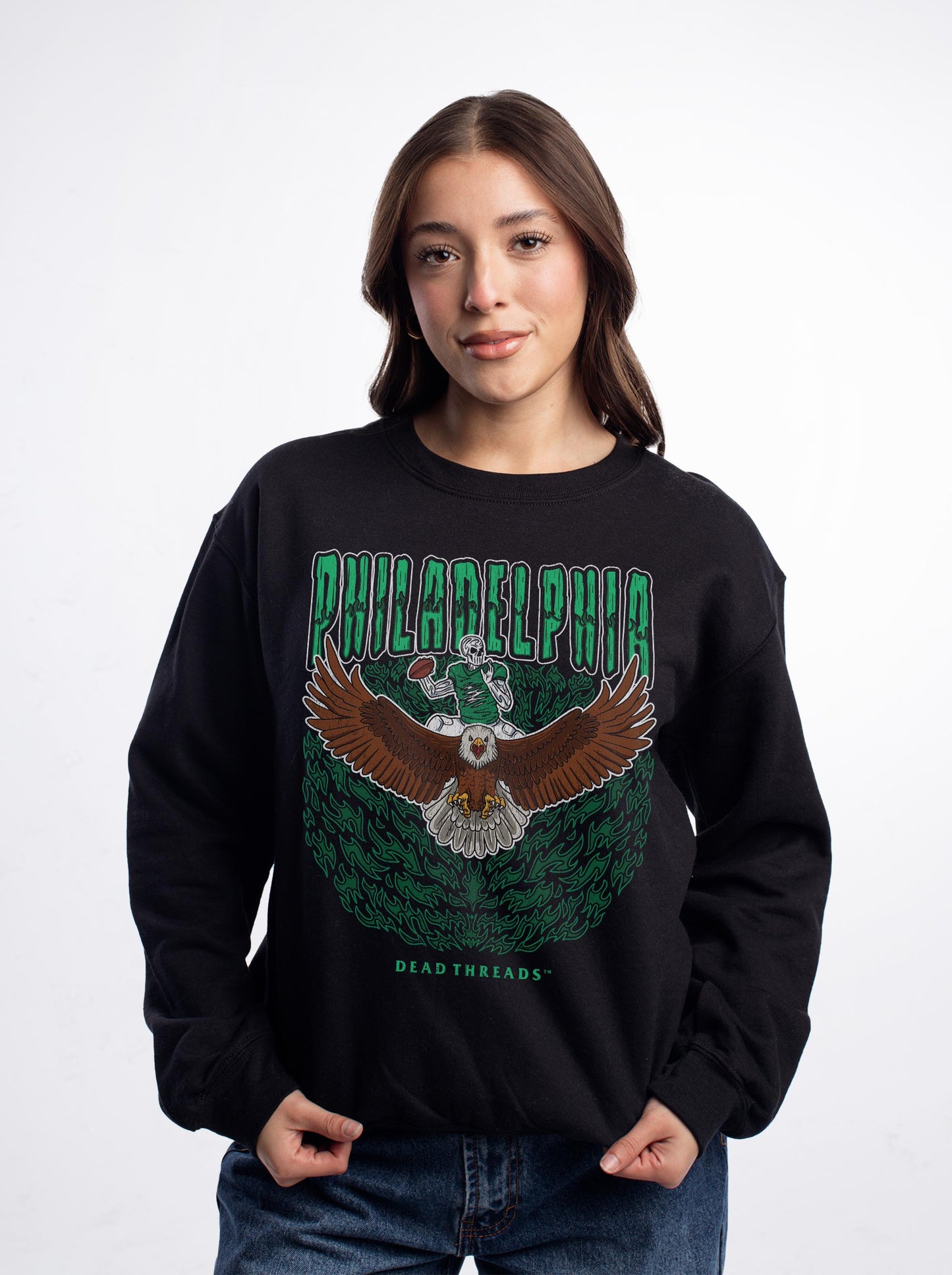 PHILADELPHIA FOOTBALL v1 CREWNECK SWEATSHIRT