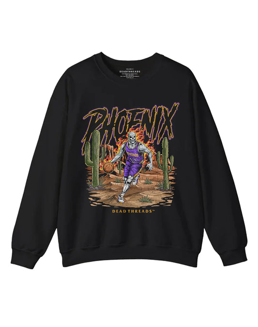 PHOENIX BASKETBALL CREWNECK SWEATSHIRT