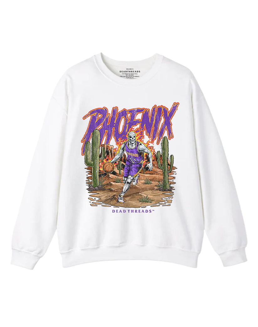 PHOENIX BASKETBALL CREWNECK SWEATSHIRT