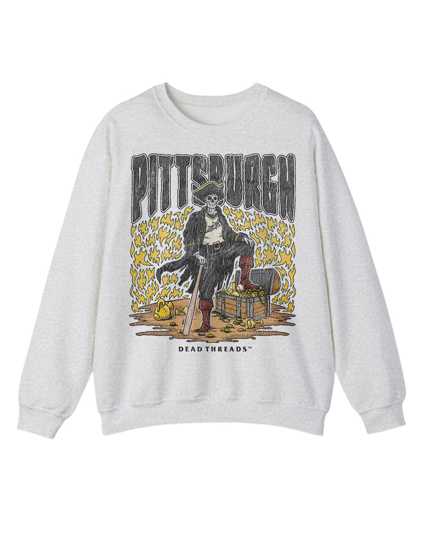 PITTSBURGH BASEBALL CREWNECK SWEATSHIRT