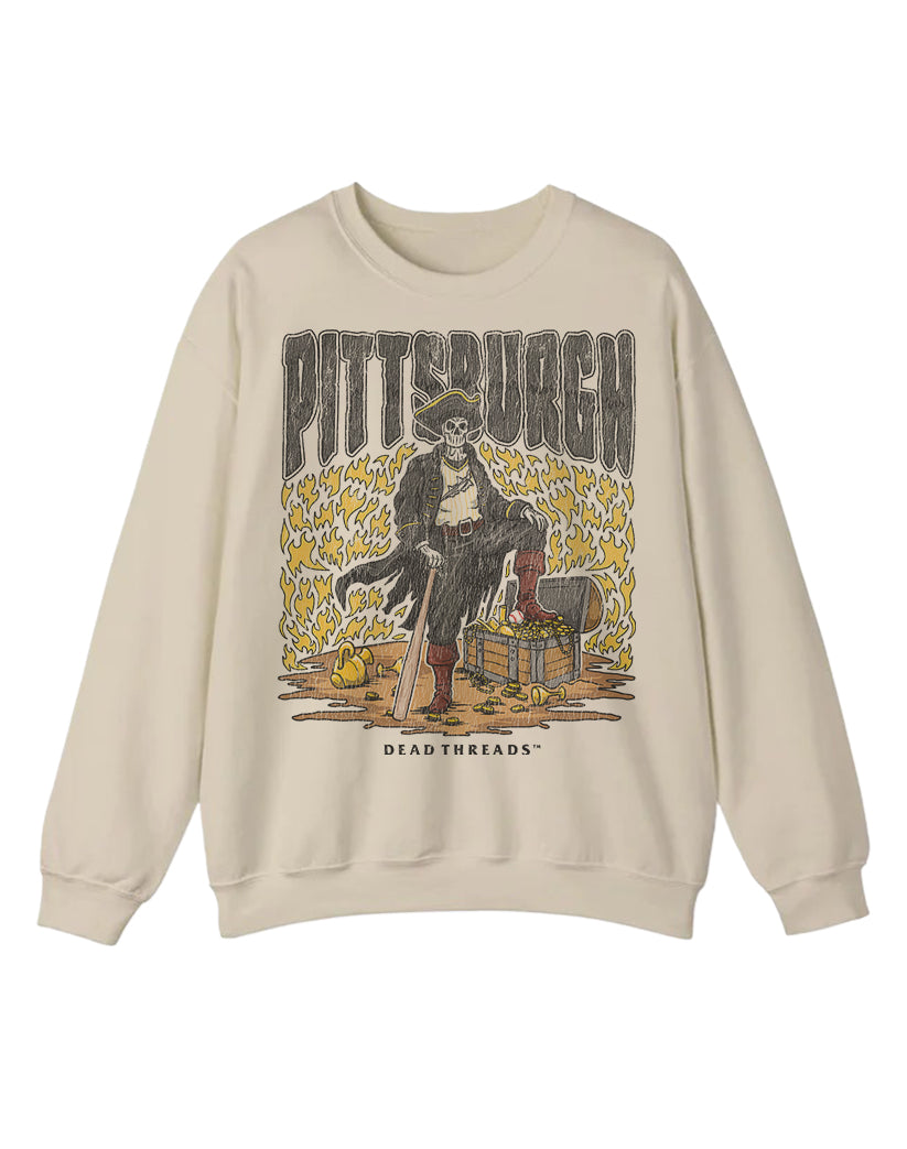 PITTSBURGH BASEBALL CREWNECK SWEATSHIRT