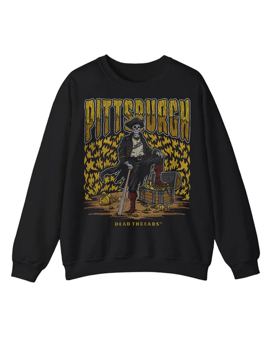 PITTSBURGH BASEBALL CREWNECK SWEATSHIRT