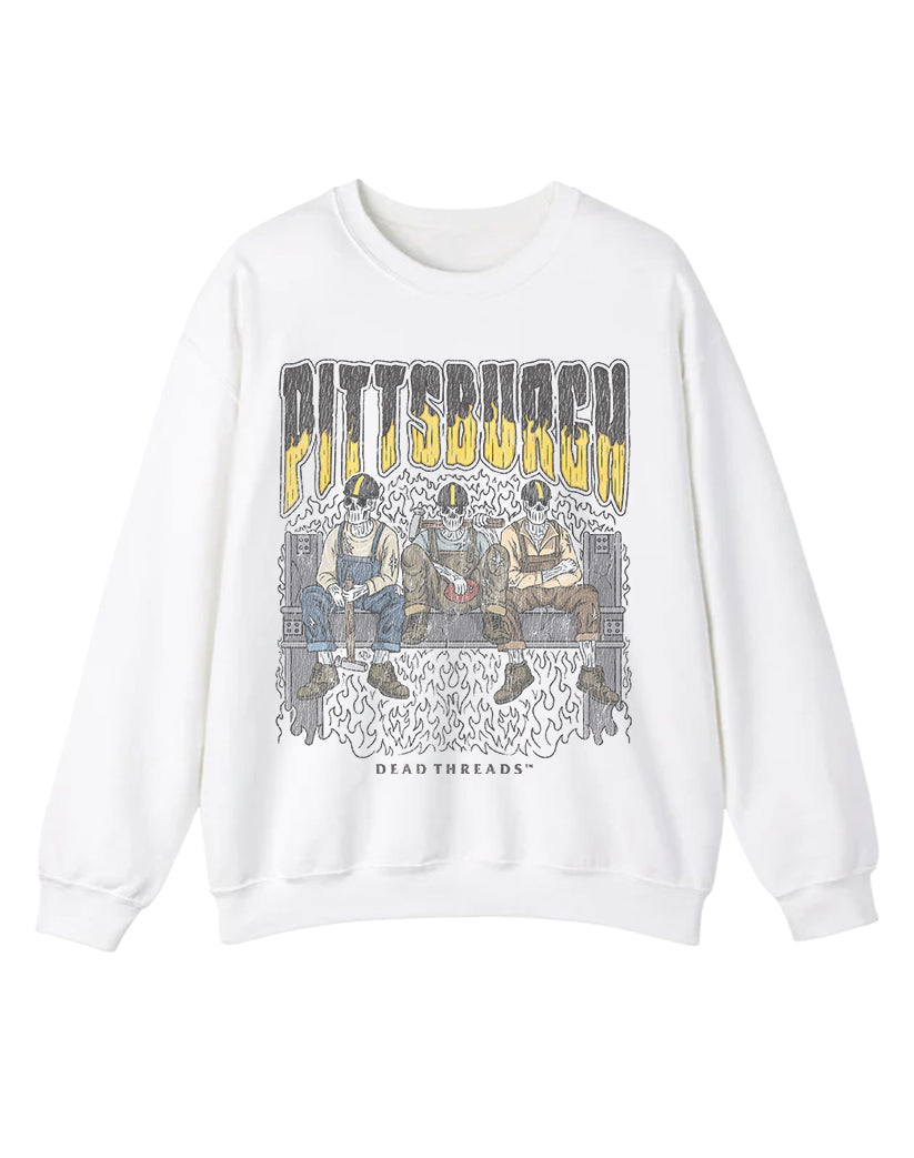 PITTSBURGH FOOTBALL CREWNECK SWEATSHIRT