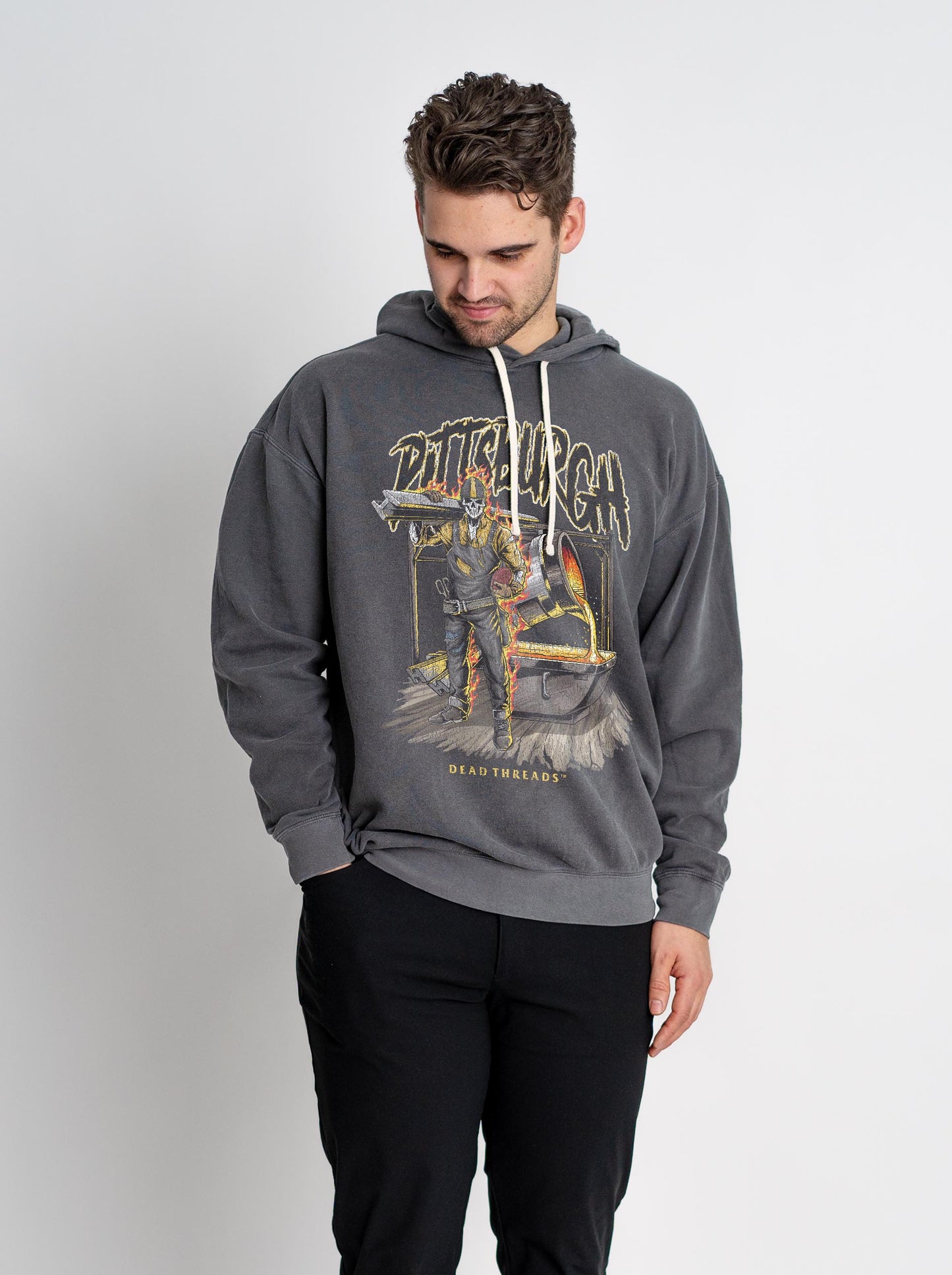 PITTSBURGH FOOTBALL v2 - LIGHTWEIGHT HOODIE