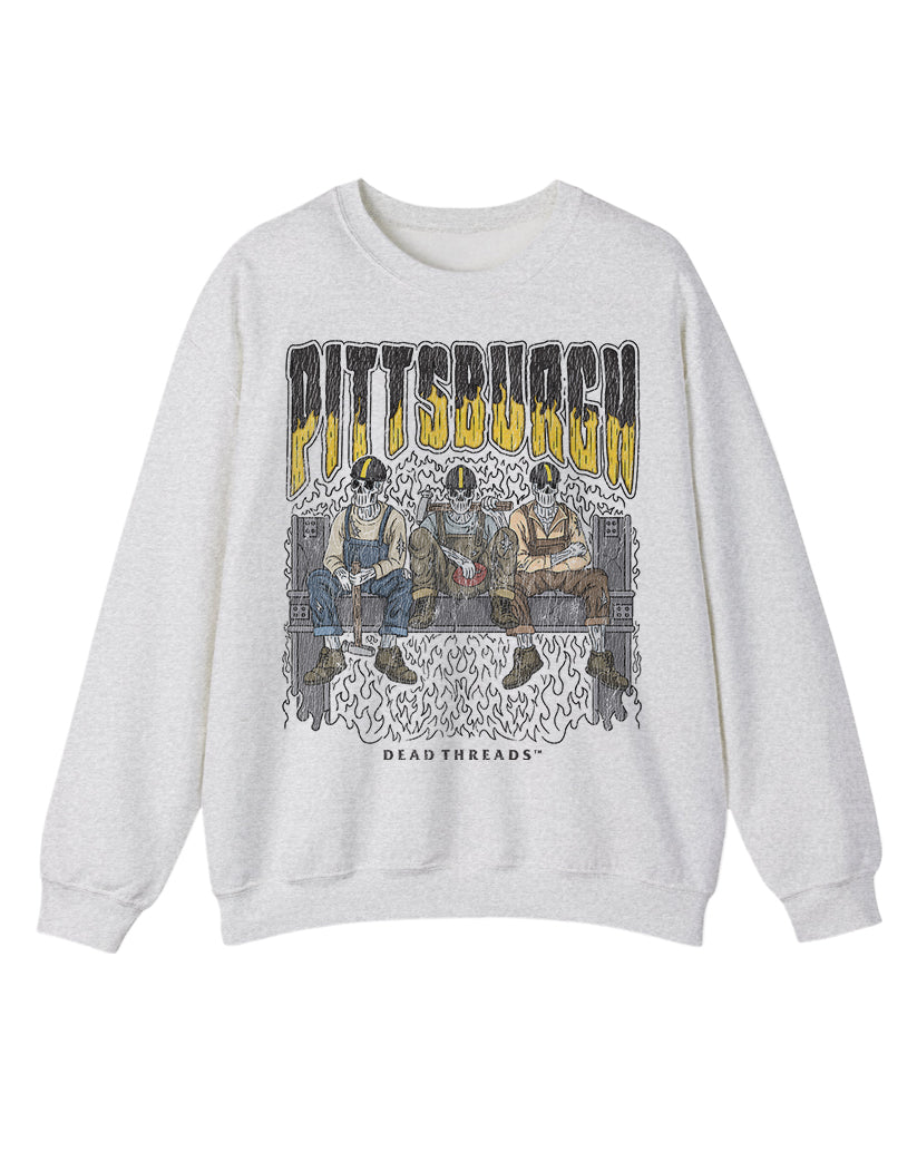 PITTSBURGH FOOTBALL CREWNECK SWEATSHIRT