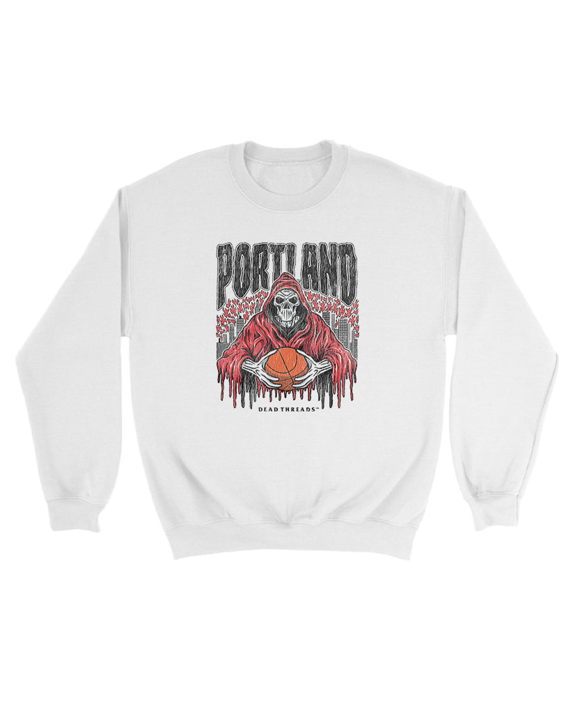 PORTLAND BASKETBALL KIDS CREWNECK SWEATSHIRT