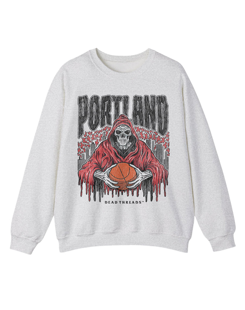 PORTLAND BASKETBALL CREWNECK SWEATSHIRT